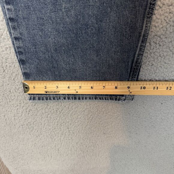 GAP Worker Jeans Mens 32x31 Blue Baggy Wide Leg Fade Skater Y2K Loose - Picture 5 of 10